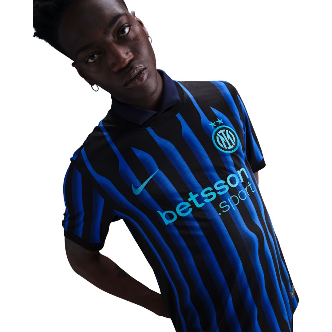 Inter Milan 2025/26 Stadium Home Dri-Fit Soccer Replica Jersey