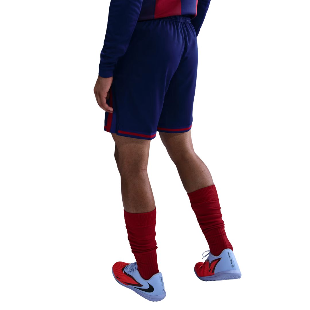 F.C. Barcelona 2025/26 Stadium Home Dri-Fit Football Replica Shorts