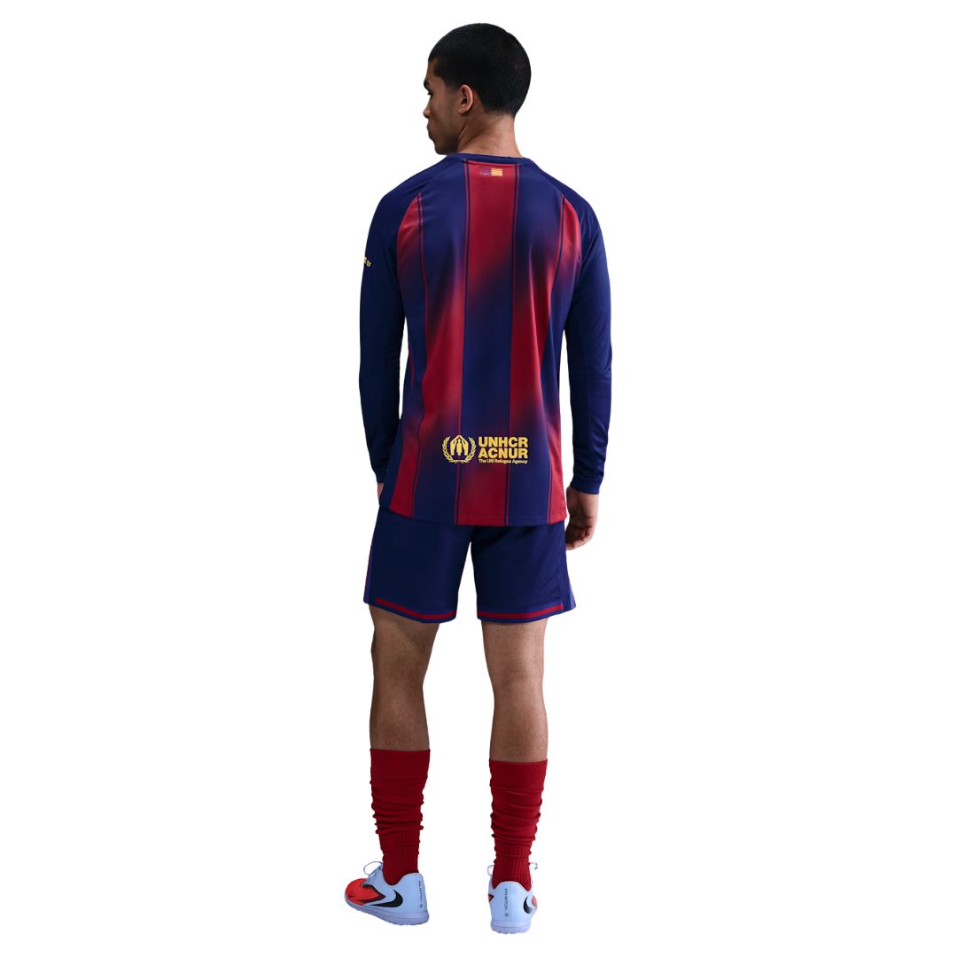 F.C. Barcelona 2025/26 Stadium Home Dri-Fit Football Replica Shorts
