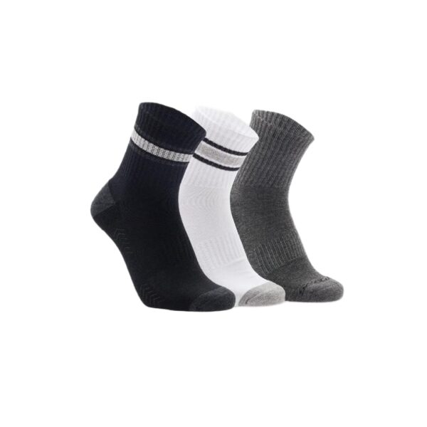 3Pk Mens 1/2 Terry Hi Qtr