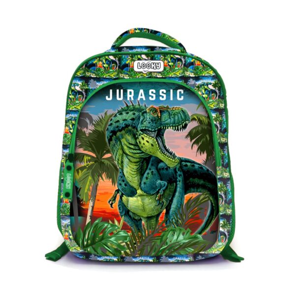 Backpack 16″ 3Zips 3D Design Boys + Key Ring