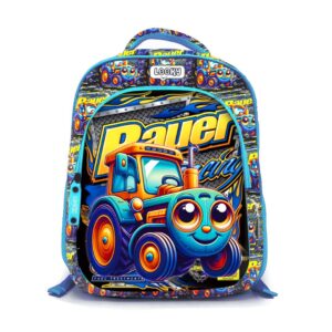 Backpack 16″ 3Zips 3D Design Boys + Key Ring